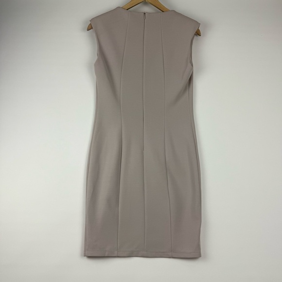 Kardashian Kollection Women’s Medium Pebble Grey Bodycon Dress – Sleeveless - Picture 9 of 11